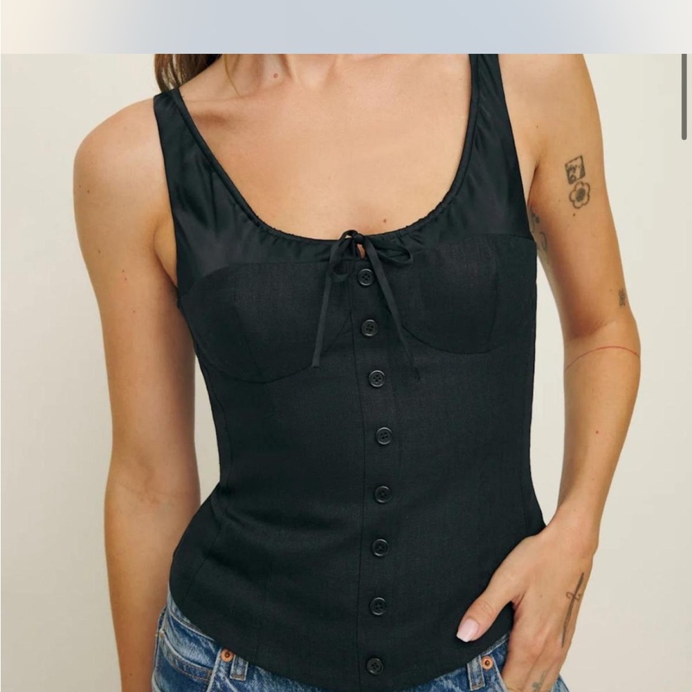 Reformation Beverly Bustier Corset Women's Top Size 2